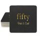 Big Number Fifty Square Coasters Image 1 of 2